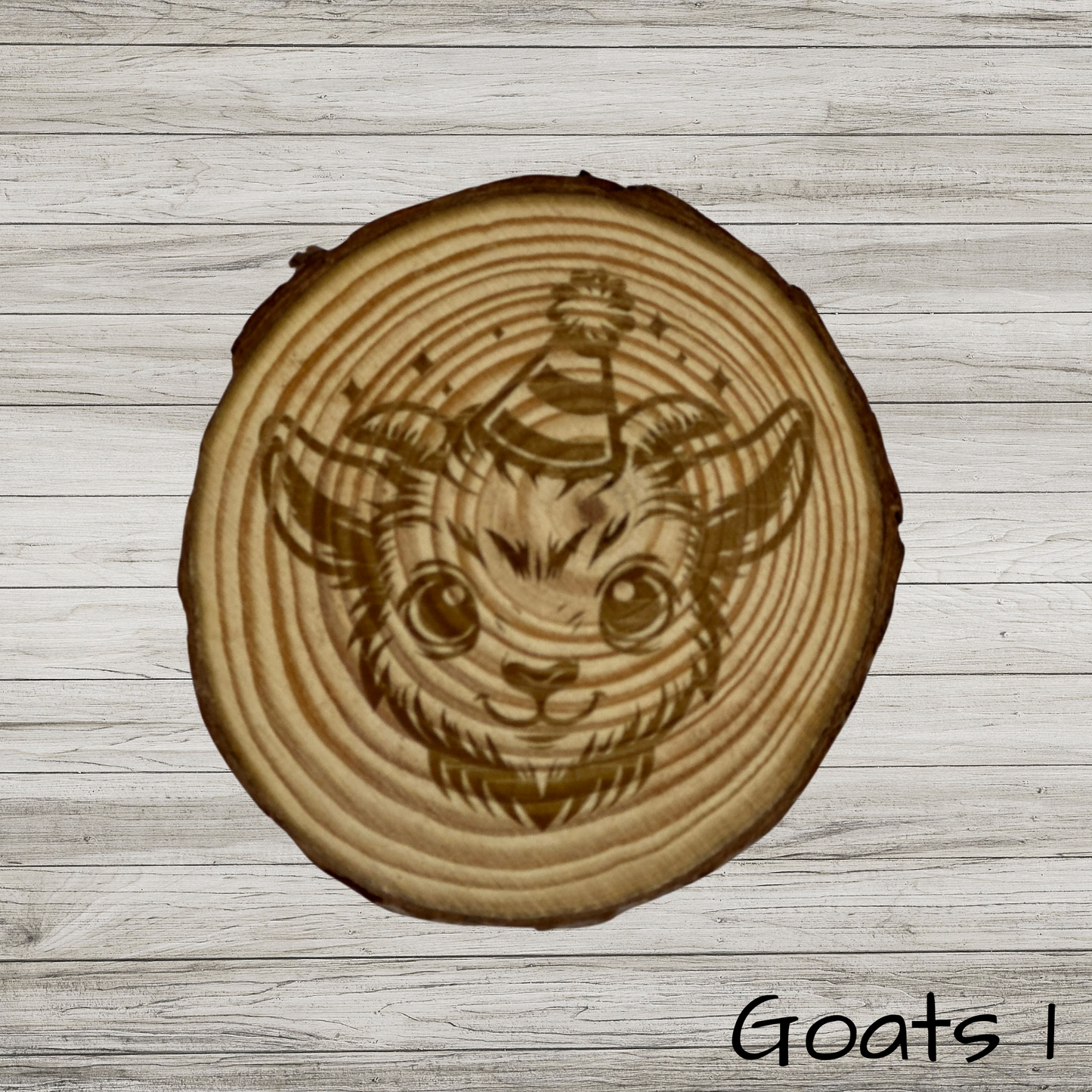 Cute Goats Coasters 1