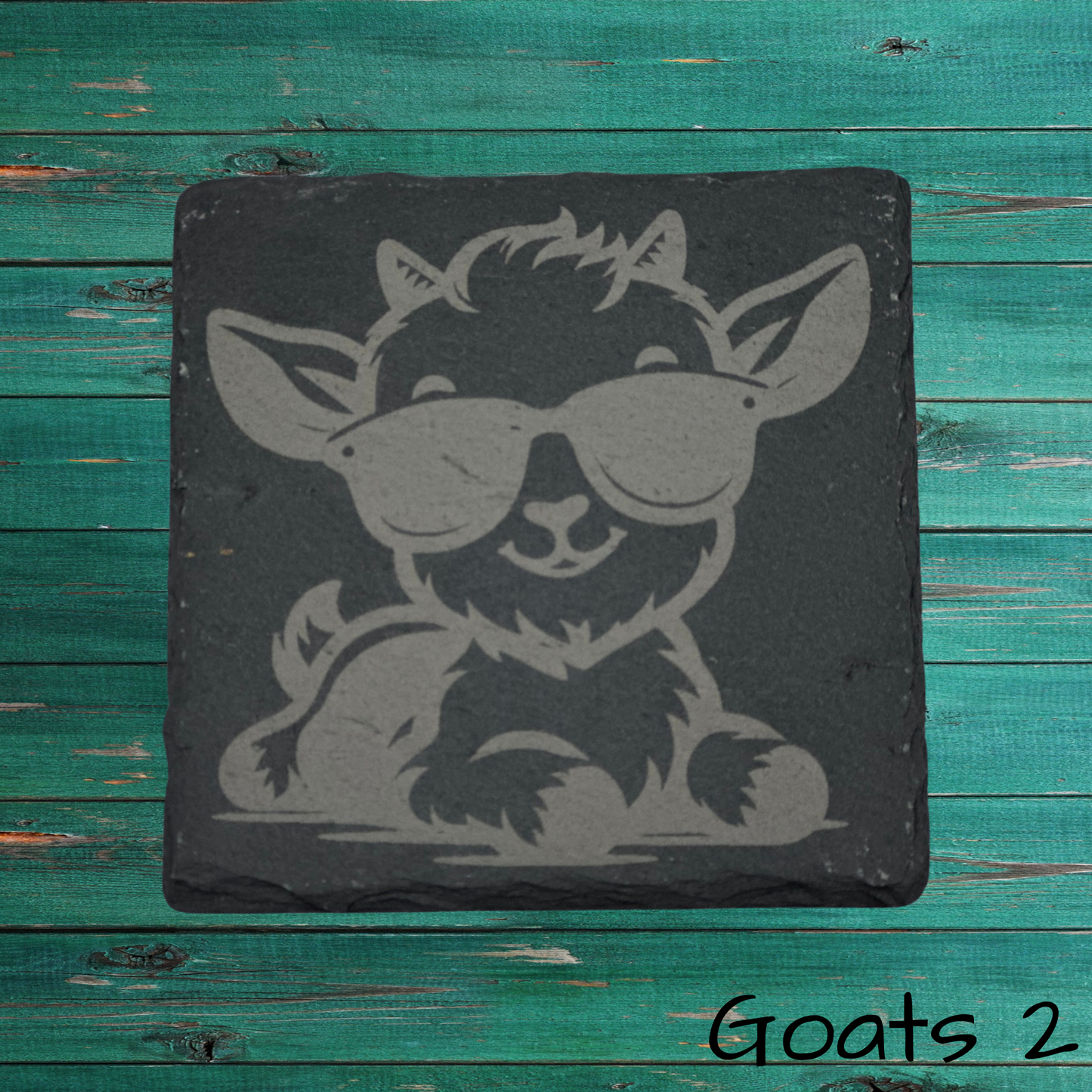 Cute Goat Coasters 2